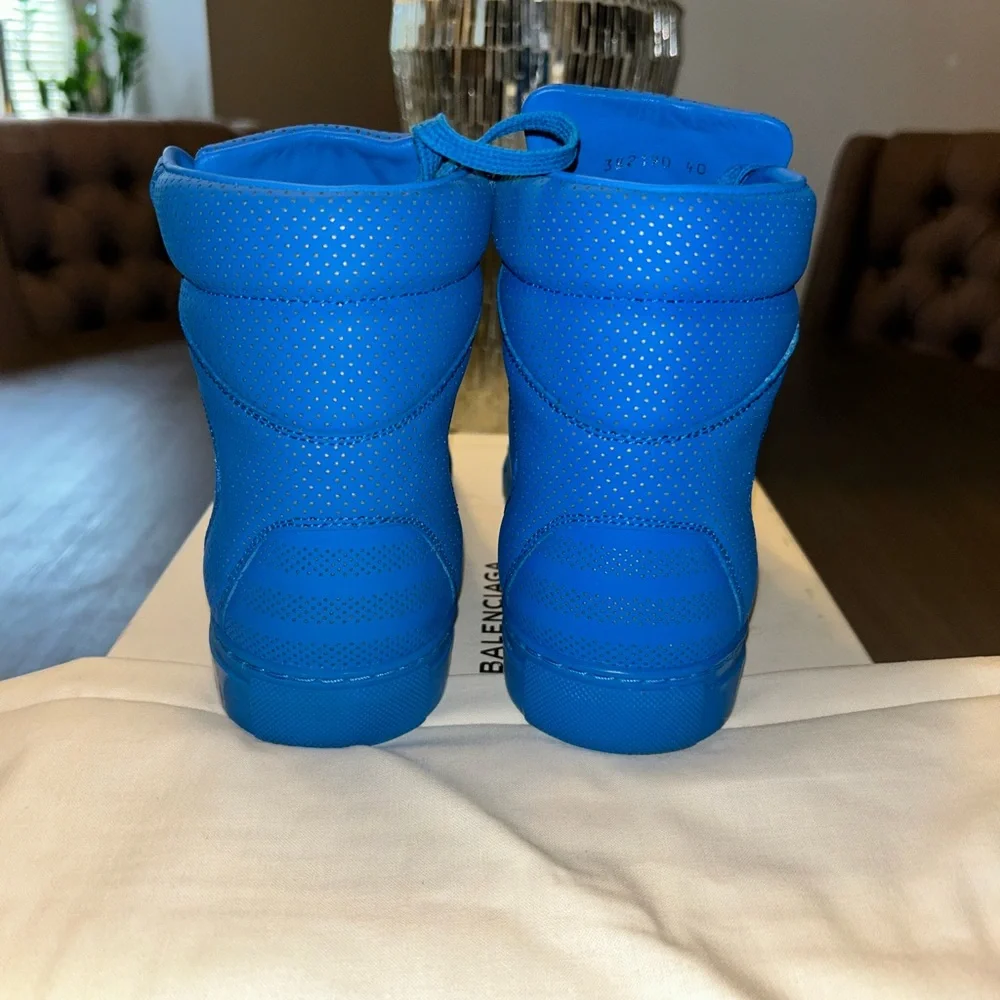 AUTHENTIC BALENCIAGA HIGH TOP SNEAKER!!! Size 40 Euro/ 10 US - Picture 3 of 6